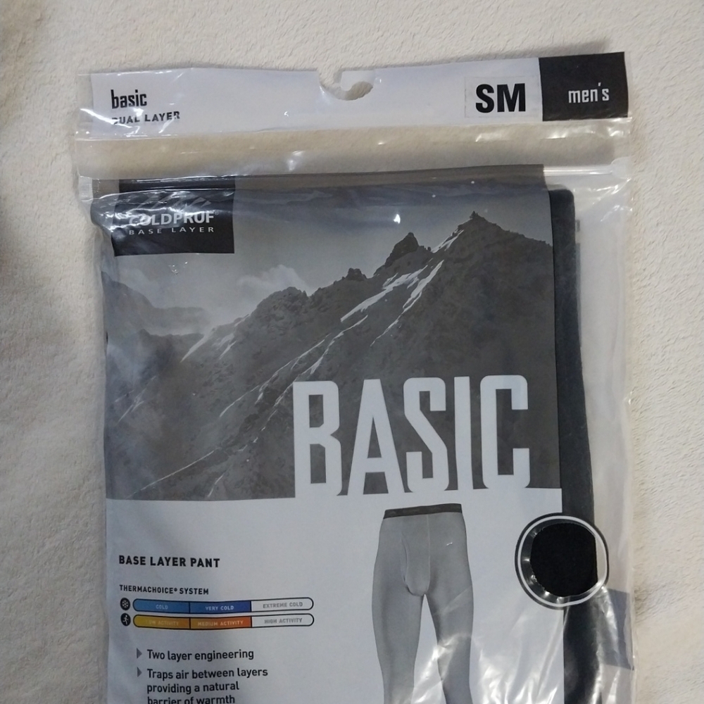 Coldpruf Base layer pants Size Small
